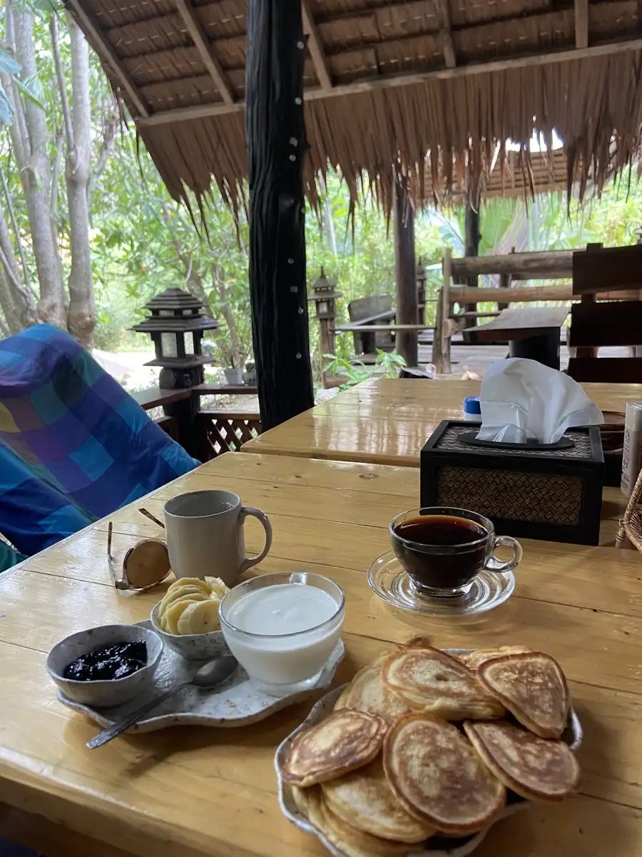 Homemade bread selection